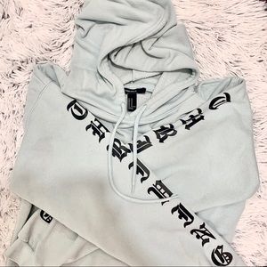 Super cute Forever 21 cropped hoodie!🤍